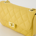 Sophia - Classic Grain - Crossbody bags - Yellow - Dark Butter D564 - Gold