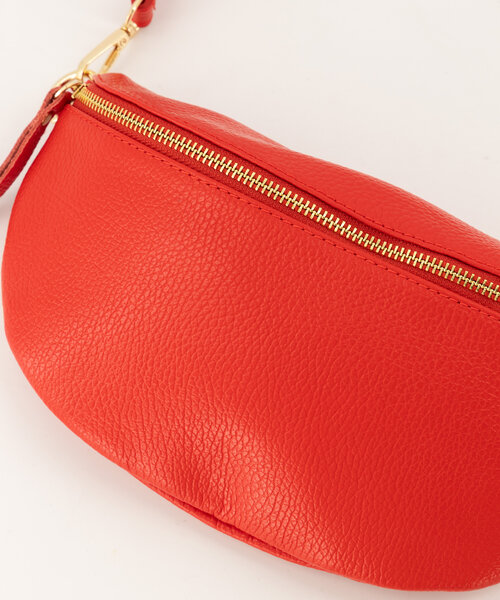 Zoey Big  - Classic Grain - Crossbody bags - Red - D58 - Gold