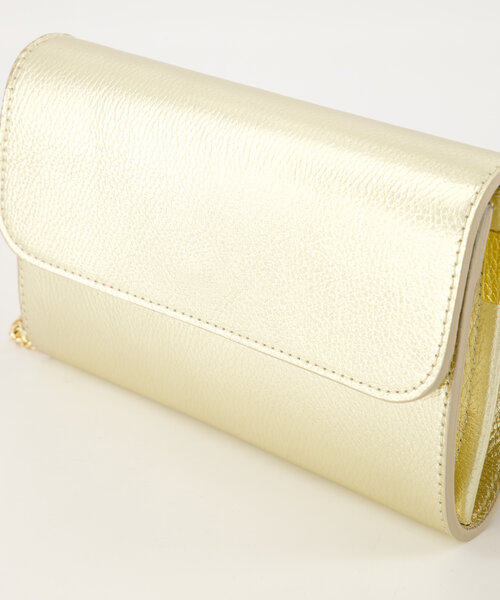 Valencia - Classic Grain - Clutch - Goud - DL731 - Goudkleurig