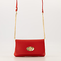 Finley  - Classic Grain - Crossbody tassen - Rood - D58 - Goudkleurig