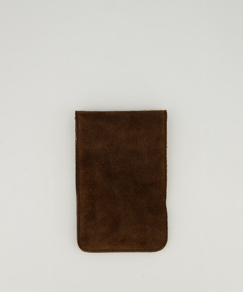 Pona 2.0 - Suede - Phone bags - Dark Brown - 7 - Gold