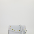 Laura - Classic Grain - Crossbody tassen - Blauw - Skywriting Blue T4302 - Goudkleurig
