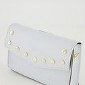Laura - Classic Grain - Crossbody tassen - Blauw - Skywriting Blue T4302 - Goudkleurig