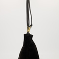 Luigi - Suede - Hand bags - Black - 24 - Gold