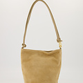 Luigi - Suede - Hand bags - Sand - 4 - Gold