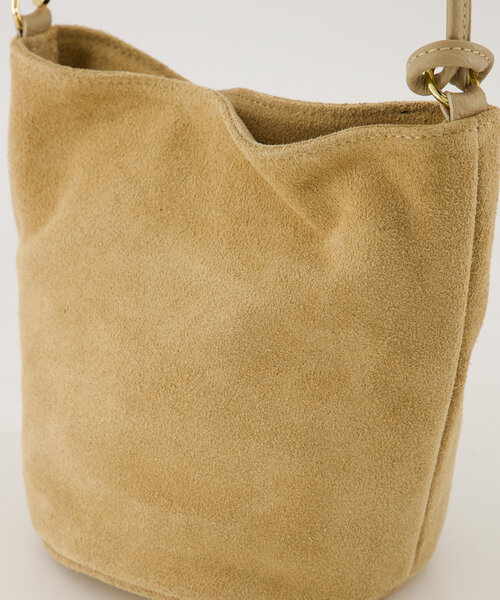 Luigi - Suede - Handtassen - Zand - 4 - Goudkleurig