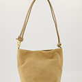 Luigi - Suede - Hand bags - Sand - 4 - Gold