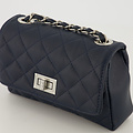 Audrey Klein - Sauvage - Crossbody tassen - Donkerblauw - S26 - Zilverkleurig