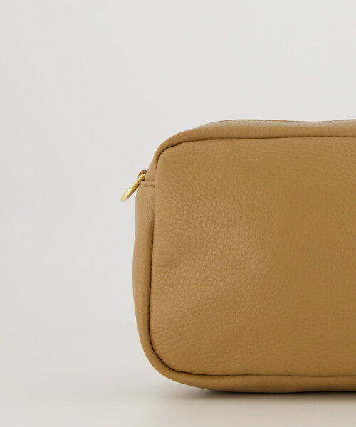 Irene - Classic Grain - Crossbody tassen - Camel - D85 - Goudkleurig
