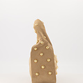 Lottie - Suede - Handtassen - Zand - 4 - Goudkleurig