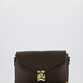 Esther - Classic Grain - Crossbody tassen - Donkerbruin - T1106 - Goudkleurig