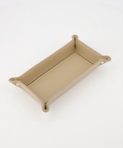 Finn - Pennenhouder - Classic Grain - Accessoires - Taupe - D05 - Goudkleurig