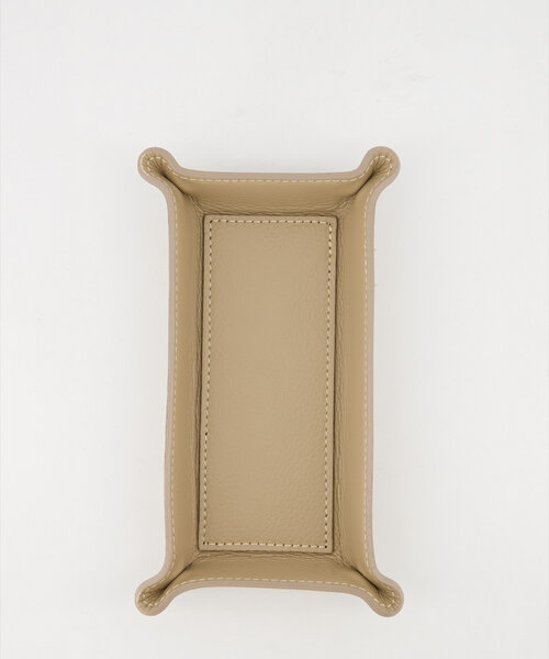 Finn - Pennenhouder - Classic Grain - Accessoires - Taupe - D05 - Goudkleurig