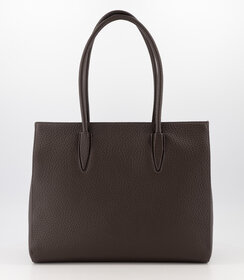 Caitlyn - Large Grain - Handtassen - Donkerbruin - T1106 - Goudkleurig