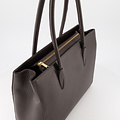 Caitlyn - Large Grain - Hand bags - Dark Brown - T1106 - Gold