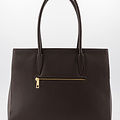 Caitlyn - Large Grain - Hand bags - Dark Brown - T1106 - Gold