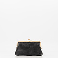Fancy Large - Metallic - Wallets - Black -  - Gold