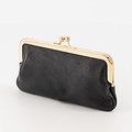 Fancy Large - Metallic - Wallets - Black -  - Gold