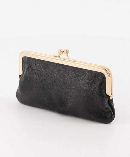 Fancy Large - Metallic - Wallets - Black -  - Gold