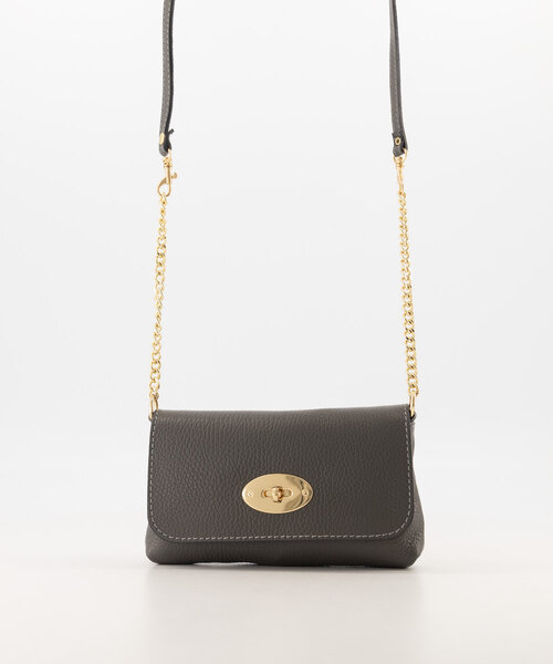 Finley  - Classic Grain - Crossbody tassen - Grijs - D27 - Goudkleurig