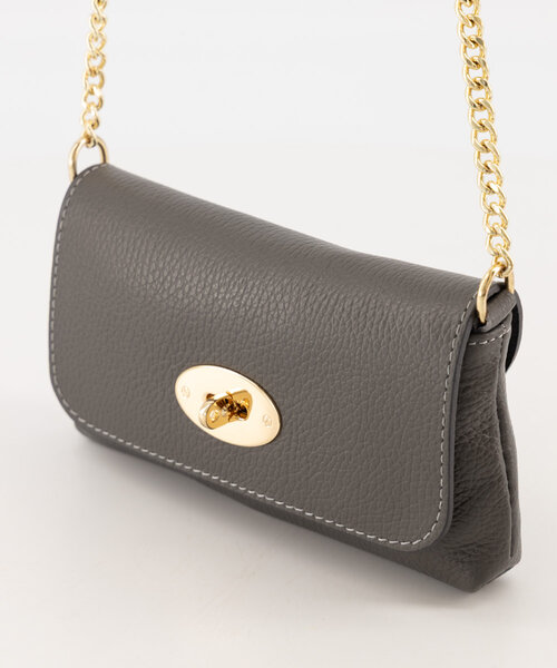 Finley  - Classic Grain - Crossbody bags - Grey - D27 - Gold