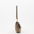 Hilary - Classic Grain - Clutch - Taupe - D40 - Goudkleurig