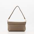 Hilary - Classic Grain - Clutch - Taupe - D40 - Goudkleurig