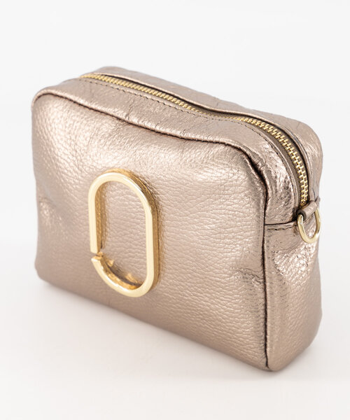 Jacine - Classic Grain - Crossbody tassen - Brons - DL712 - Goudkleurig