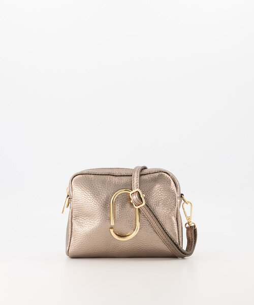 Jacine - Classic Grain - Crossbody tassen - Brons - DL712 - Goudkleurig
