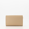 Valencia - Classic Grain - Clutch - Taupe - D05 - Goudkleurig