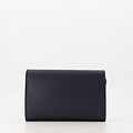 Valencia - Classic Grain - Clutch - Donkerblauw - D26 - Goudkleurig