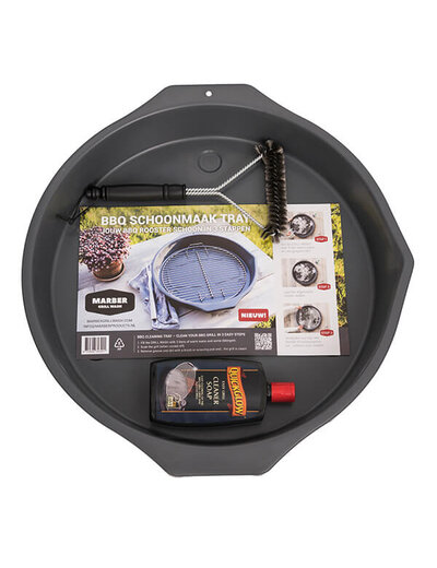 BBQ Schoonmaakset 1 : GRILL WASH + Easy Grill Cleaner Soap + Triangular Cleaning Brush