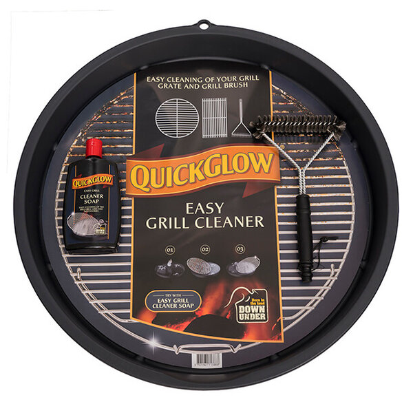 BBQ Schoonmaakset 1 XL : GRILL WASH XL/ Easy Grill Cleaner  + Easy Grill Cleaner Soap + Triangular Cleaning Brush