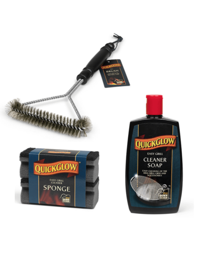 Quick Glow BBQ cleanerset voor het weken van je rooster voor nog geen €20