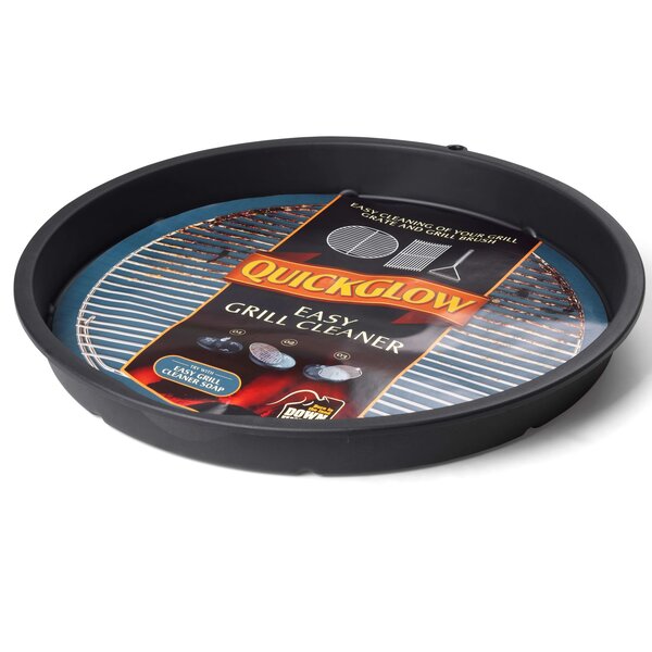 Quick Glow  Basis set - GRILL WASH XL - Easy Grill Cleaner + set BBQ Sponzenoor roosters tot 59 cm - Copy