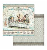 Stamperia Block 10 sheets 30.5x30.5 (12"x12") Double Face Alice