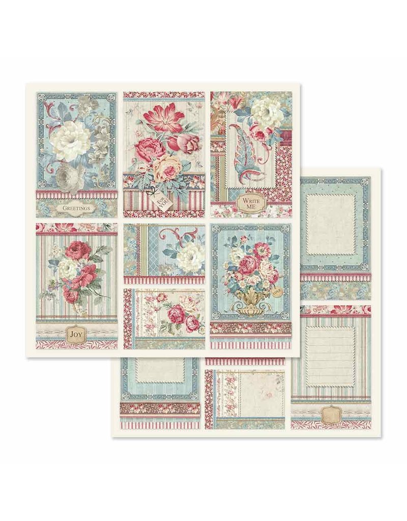 Stamperia Block 10 sheets 30.5x30.5 (12"x12") Double Face Grand Hotel