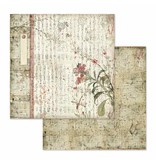 Stamperia Block 10 sheets 30.5x30.5 (12"x12") Double Face Oriental Garden