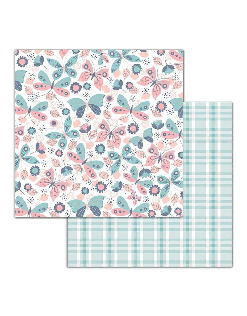 Stamperia Block 10 sheets 30.5x30.5 (12"x12") Double Face Mi primera Ilusión Nińa