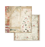 Stamperia Block 10 sheets 20.3X20.3 (8"X8") Double Face Oriental Garden