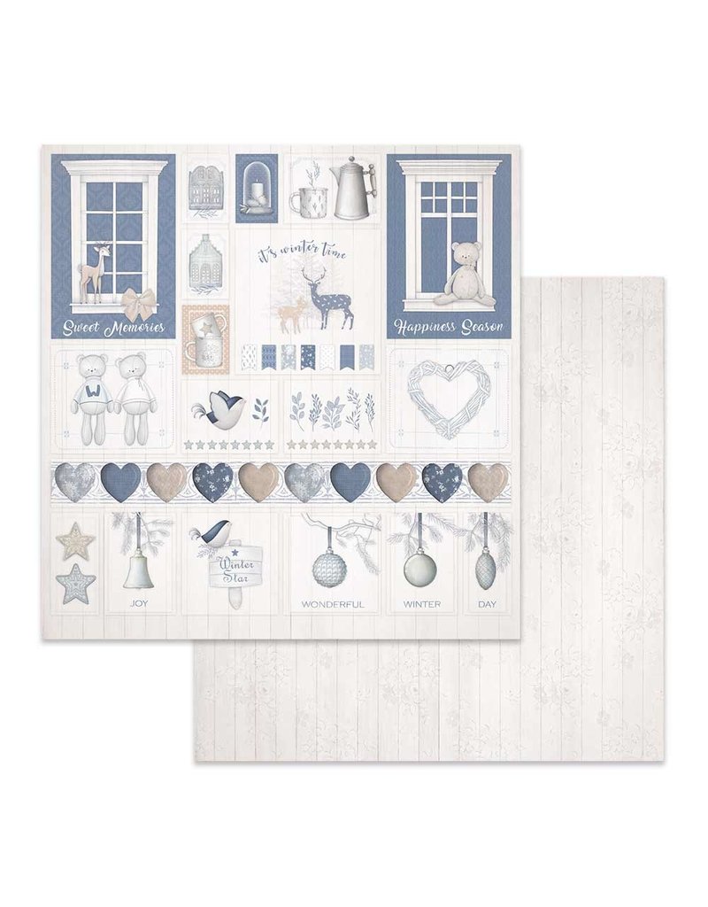 Stamperia Double Face Paper Christmas decorations