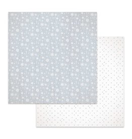 Stamperia Double Face Paper Texture snow flakes