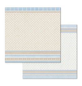 Stamperia Double Face Paper Little Boy Texture pois