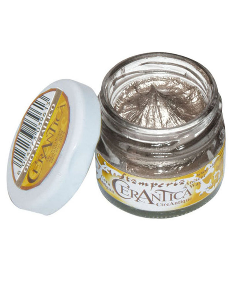 Stamperia CerAntica Old looking wax 20 ml - metallic silver