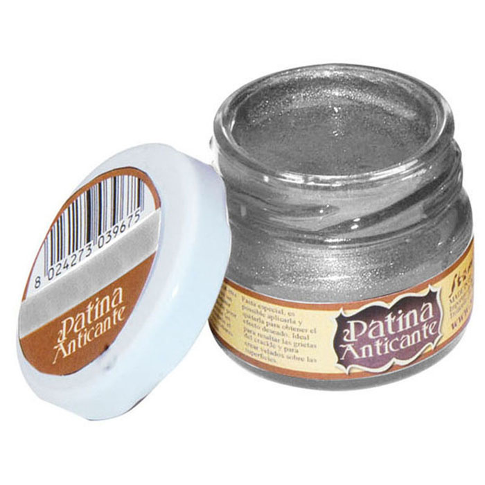 Stamperia Patina Anticante 20 ml – Silver