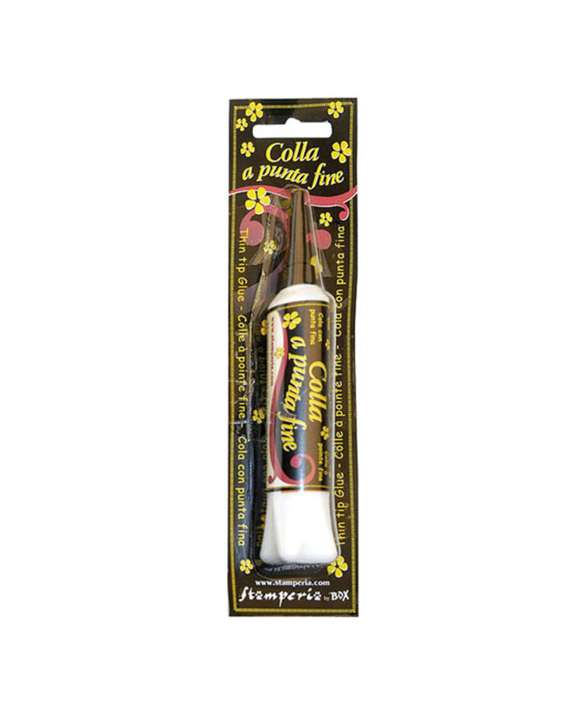 Stamperia Transparent glue thin tip ml 20