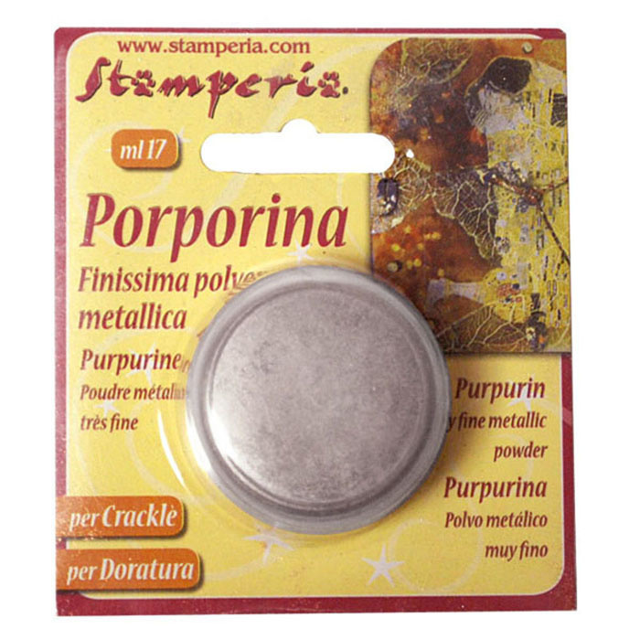 Stamperia 002 Purpurine 17 ml – Silver