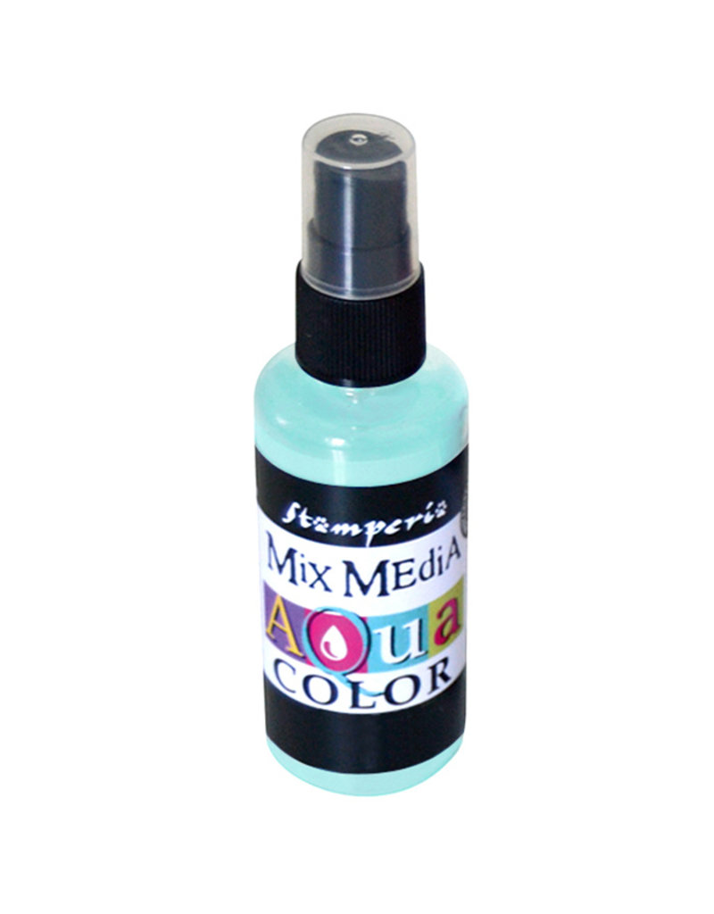 Stamperia 335 Aquacolor spray 60ml. - water green