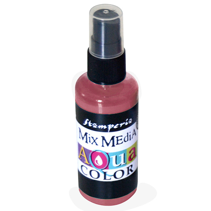 Stamperia 324 Aquacolor spray 60ml. - Mahogany