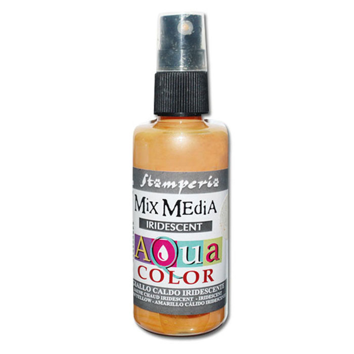 Stamperia 301 Aquacolor spray 60ml. - Warm Yellow